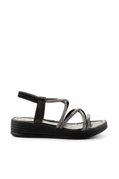 Bambi Women's Black Sandals K05823022909