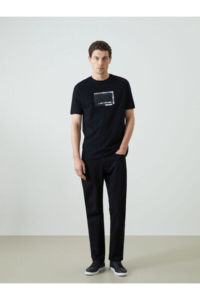 LC Waikiki بنطلون تشينو رجالي من الجبردين ذو تصميم قياسي من فيجن للموسم الجديد