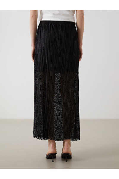 LC Waikiki LCW Vision Жіноча спідниця з еластичним поясом і візерунком