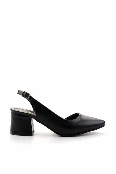Bambi Black Women's Classic Heeled Shoes K01471060209