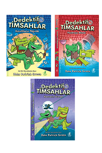 Olimpos Yayınları Dedektif Timsahlar Serisi 3 Kitap
