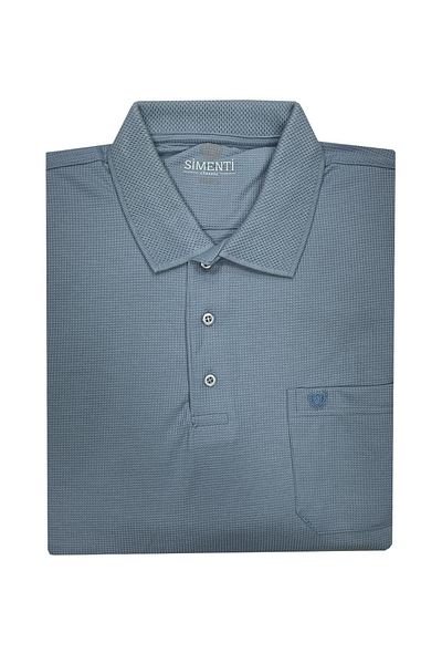 CLASSİCS MEN Ανδρικό φούτερ με γιακά πόλο Simenti Regular Fit-7137