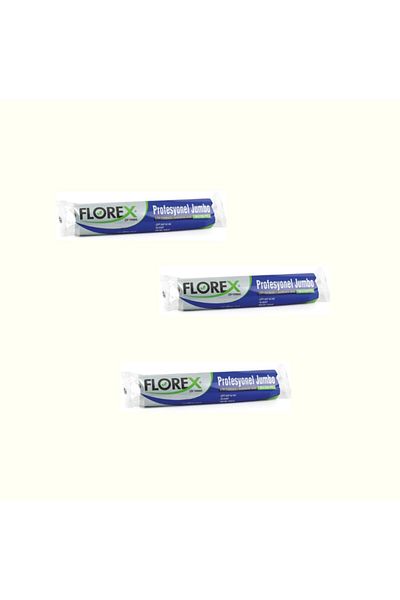 Florex 10-Piece Jumbo Professional Garbage Bags - 500 Gr X 3 Pieces - Durable and Large Capacity
