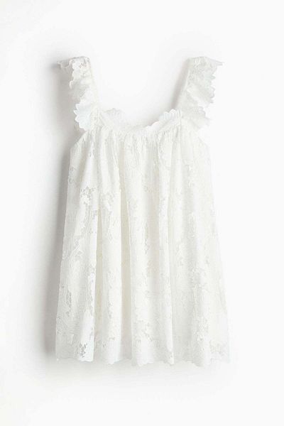 H&M Broderie anglaise mini dress