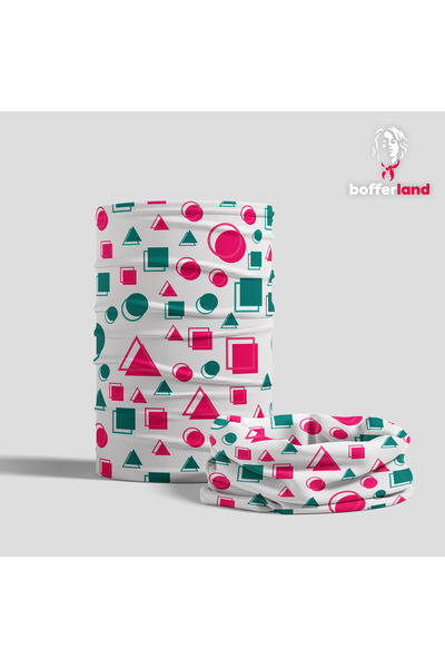 bofferland دراجة نارية برتقالي باندانا - نسيج مقاوم للرياح للجنسين قابل للتنف...