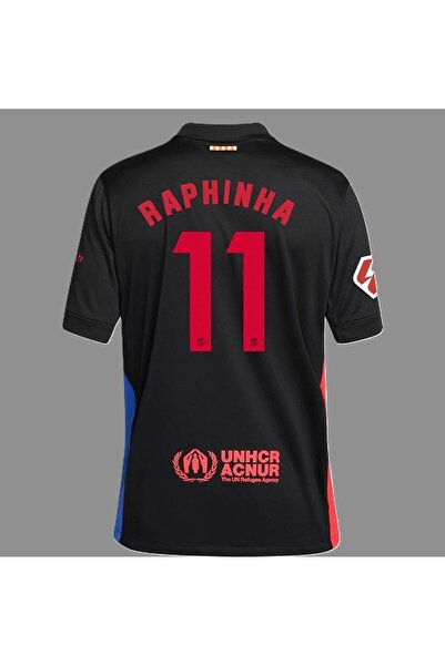 BYSPORTAKUS Barcelona 2024-25 Yeni Sezonu Raphinha Yetişkin Deplasman Forması...