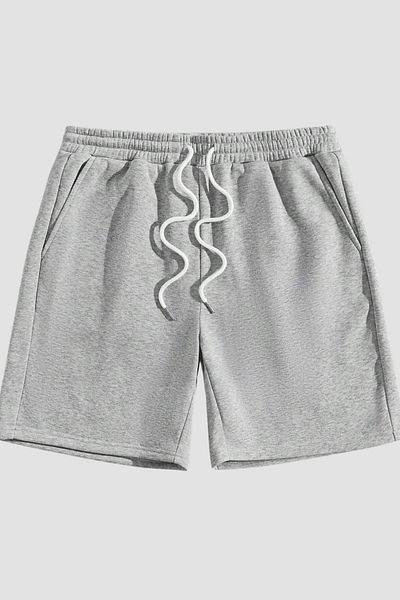 NAKRUF Men's Regular Summer Gray Shorts & Bermuda