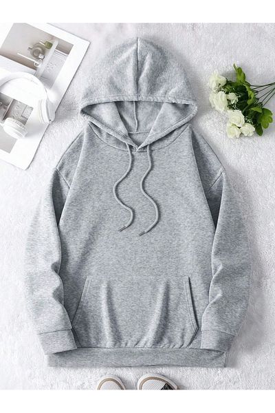 OVER HEAD Men's Cowboy Rodeo Printed 3 Thread Oversized Hoodie Sweatshirt