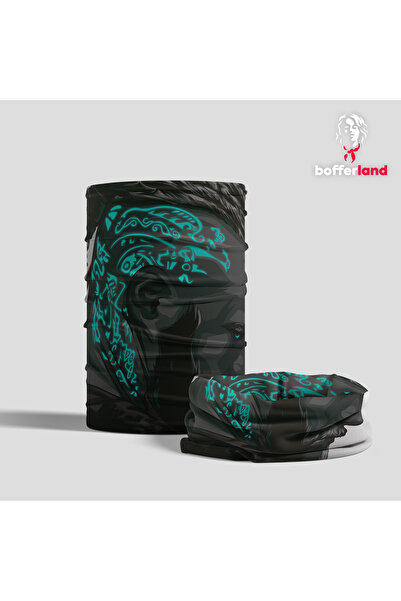 bofferland دراجة نارية برتقالي باندانا - نسيج مقاوم للرياح للجنسين قابل للتنف...