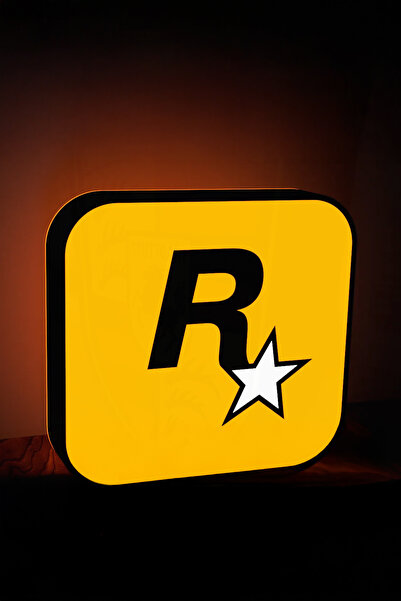 MEK Rockstar Games Dekoratif LED Işık