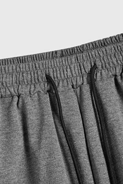 NAKRUF Ανδρικό κανονικό καλοκαιρινό σκούρο γκρι σορτς & βερμούδες