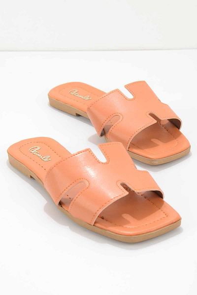Bambi Orange Women's Slippers K04101000609