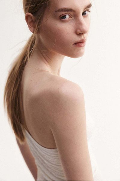 H&M One-shoulder bodycon dress