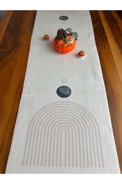 DRN Bella Decorative Digital Printing Velvet Fabric Runner 45 X 140cm