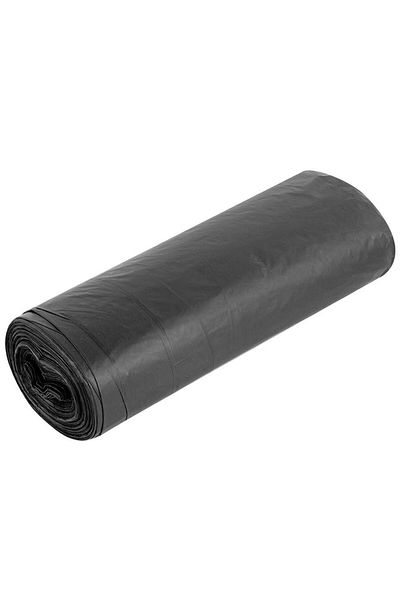 Florex Industrial Oversize Garbage Bag 72x95 Cm 10 Pieces Roll Black 3 Rolls (30 Pieces)
