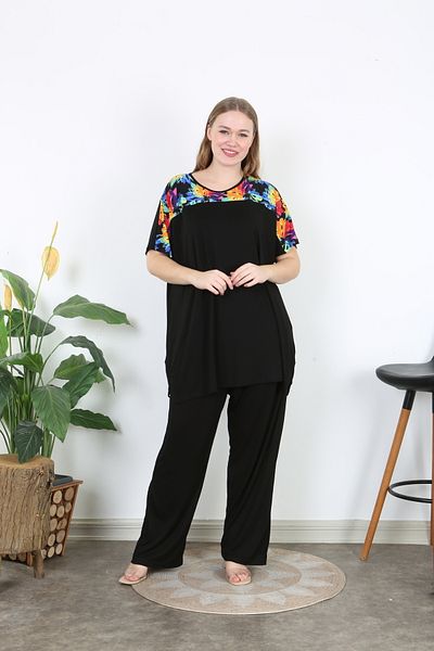 XL Modam Women's Digital Printed Lycra Large Size Tunic
