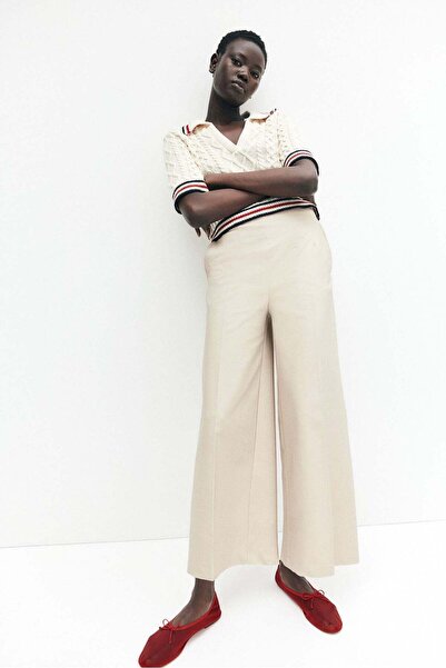 H&M Dart-waist culottes