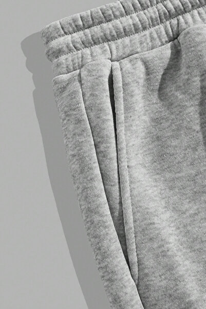 NAKRUF Pánské běžné letní šedé šortky a bermudy