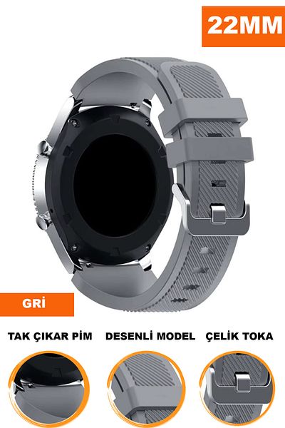 COBRA 22mm Silicone Watch Band Compatible with Casio, Seiko, Omega, Armani Fossil-Welder Compatible