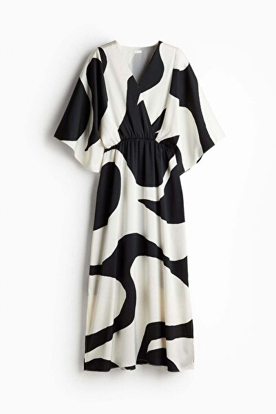 H&M Waisted kaftan dress