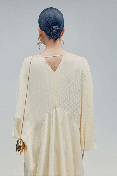 H&M Satin kaftan dress