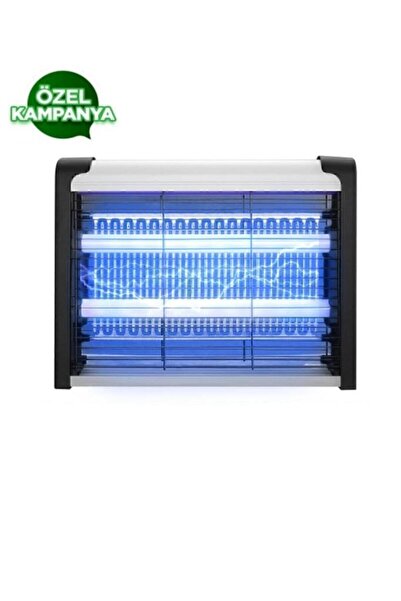 abnturk 41x26cm Mor Işıklı 2x10=20w Elektrikli Uv Sivrisinek Uçan Haşere Öldü...