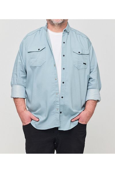 YXC Trend Maker Set de jachete și blugi pentru bărbați de mărime mare Prince 5XL