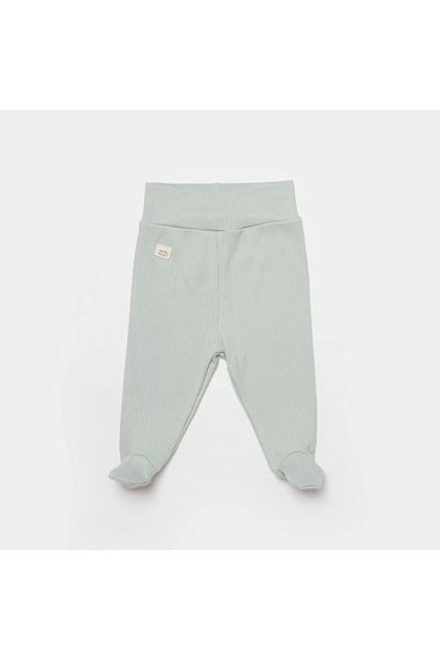 little stars Comfortable Modal Nature Trousers - Mint Booties