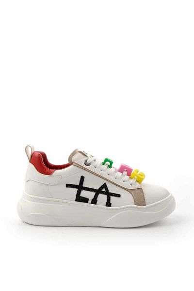 Bambi Women's White Sneakers K01791071809