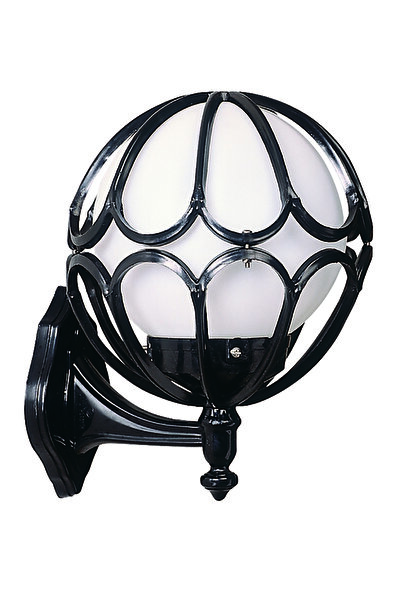 Şanlı Garden Sconce 20cm Watermelon Globe Balcony Terrace Cafe Site Caged Sco...
