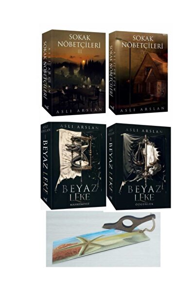 İndigo Kitap Beyaz Leke Özgürlük 1-2 / Sokak Nöbetçileri 3-4 Ciltsiz Kitap Ok...