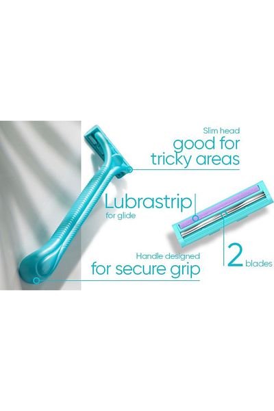 Gillette Venus Simply Venus Disposable Razor for Women 2 Blades X 2