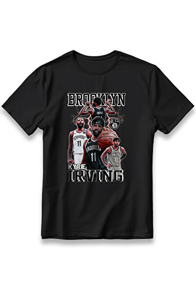 EZG Business Tricou Kyrie Irving Oversize Unisex 100% bumbac, respirabil, gros