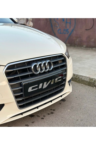 3dbaydesign Cıvıc Uyumlu Pleksi Dekor Plaka  (Siyah Krom )
