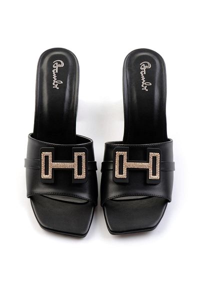 Bambi Black Women's Slippers K 04233111109
