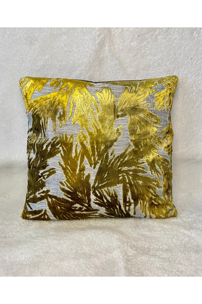 YOUC Design 40X40 First Quality Fabric - Gold Color - Special Hand Work