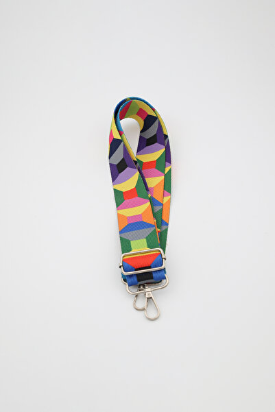 Fambur Ayarlanabilir Desenli Çanta Omuz Askısı, Çanta Sapı, Bag Strap
