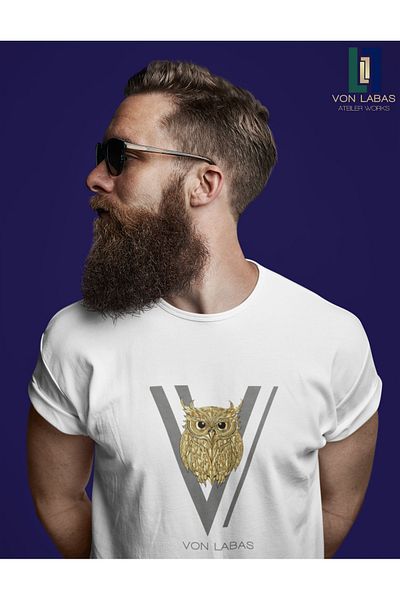 MAGORS VON DELUXE GOLD OWL STANDARD FIT (ΚΑΝΟΝΙΚΟ) ΒΑΜΒΑΚΙ ΧΤΕΝΙΣΜΕΝΟ ΜΠΟΥΜΕΛΟ