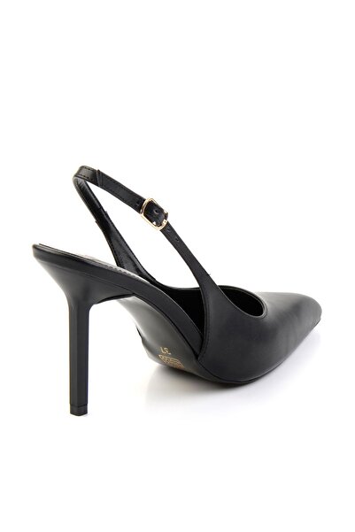 Bambi Siyah  Kadın Klasik Topuklu Ayakkabı K01209510009