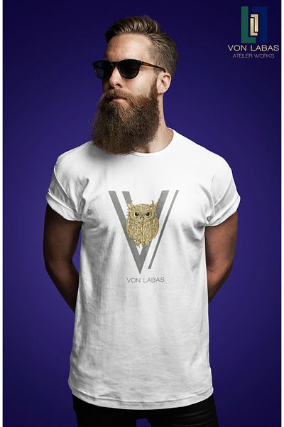 MAGORS VON DELUXE GOLD OWL STANDARD FIT (ΚΑΝΟΝΙΚΟ) ΒΑΜΒΑΚΙ ΧΤΕΝΙΣΜΕΝΟ ΜΠΟΥΜΕΛΟ