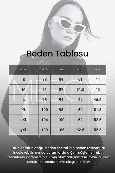 MEECY Dámská hnědá kožená bunda