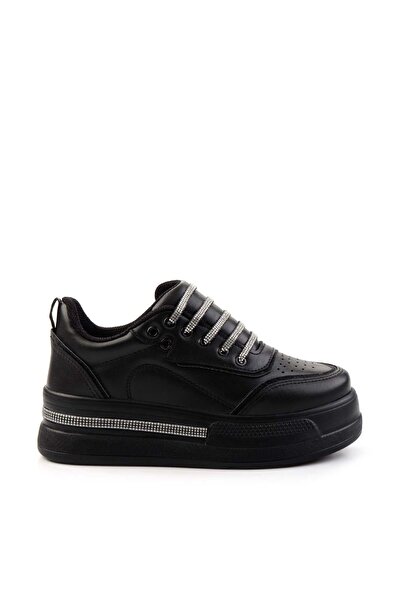 Bambi Siyah  Kadın Sneaker K01027031909