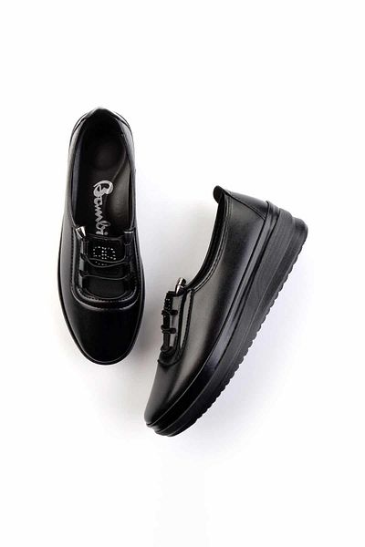 Bambi Casual Women's Shoes Black - K 01621102609
