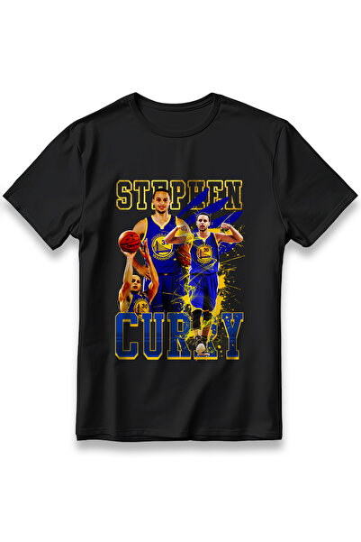 EZG Business Tricou supradimensionat unisex S. Curry, 100% bumbac, tricou Oxy...