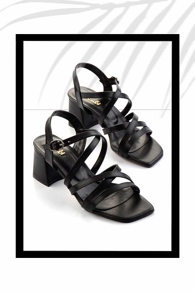Bambi Black Women's Classic Heeled Shoes K05233007709