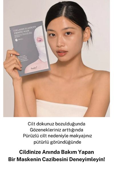 Sudee Anti-Aging Mask with Collagen Extract That Gives the Skin a Tight and Elastic Look 5 Pieces