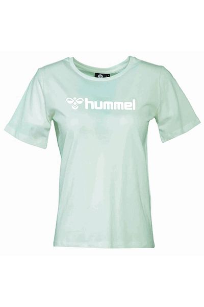 hummel Tricou de damă Hmlnesle S/s verde deschis 912031 -2519