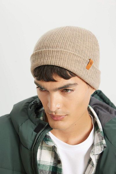 DeFacto Men's Basic Knitwear Beret - Dfc
