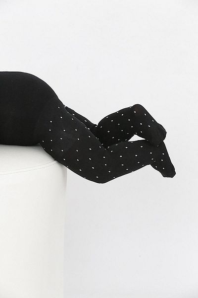 Daymod Punto Baby Pantyhose Black