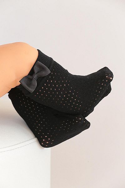 Daymod Baby Black Romina Accessory Knee Socks